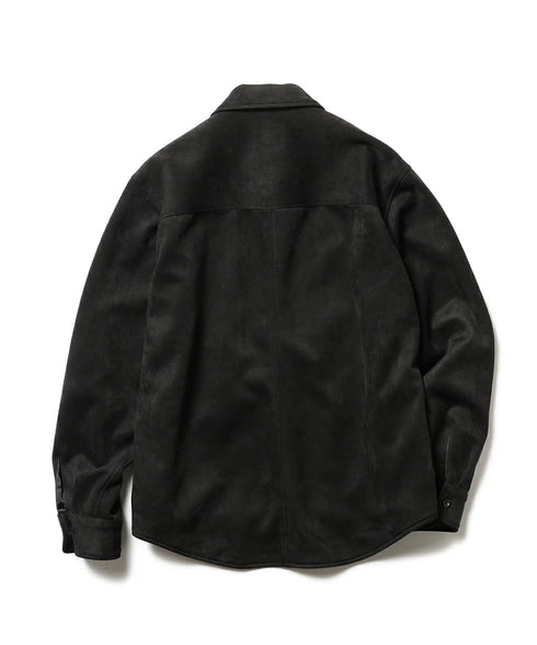 MR.OLIVE / STRETCH FAUX SUEDE / CPO SHIRT ミスターオリーブ/ストレッチフェイクスエード/CPO シャツ